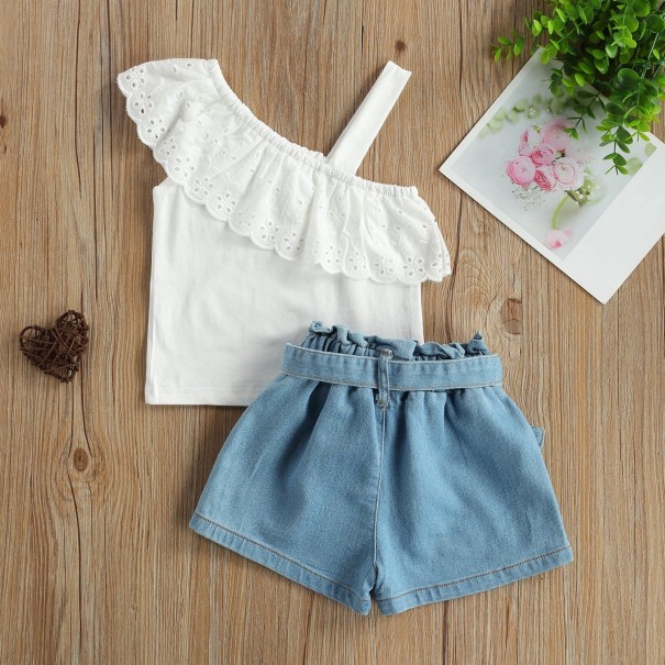 Tjejtopp och shorts L1194