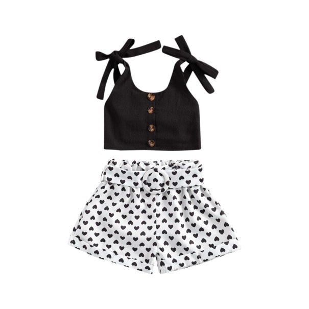 Tjejtopp och shorts L1237 4 A