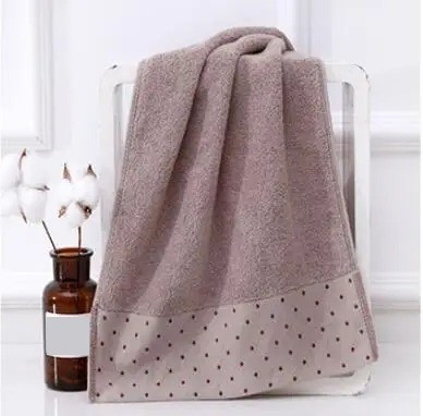 Toalla de baño de algodón Toalla de baño de gran absorción Toalla de algodón de calidad Toalla de algodón 70 x 140 cm marrón claro