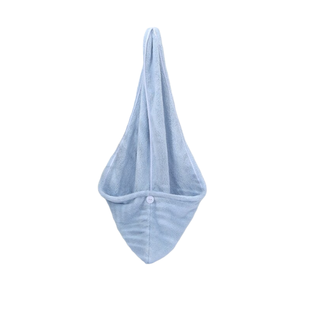 Toalla para el cabello P3636 azul claro