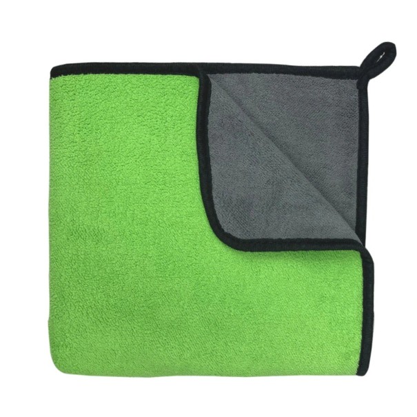 Toalla para mascotas de secado rápido 25 x 25 cm verde