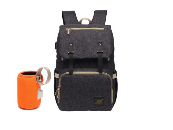 Toiminnallinen vaippakassi musta