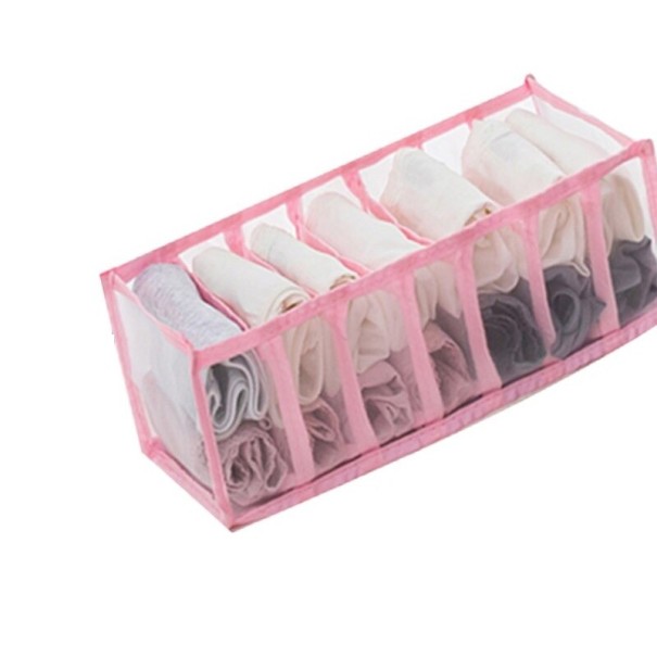 Tøjorganisator 32 x 12 x 12 cm H1174 rosa