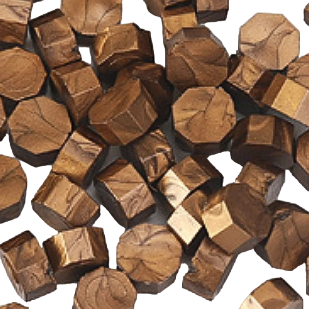 Tömítőviasz granulált 200 db Színes pecsétviasz sötétbarna