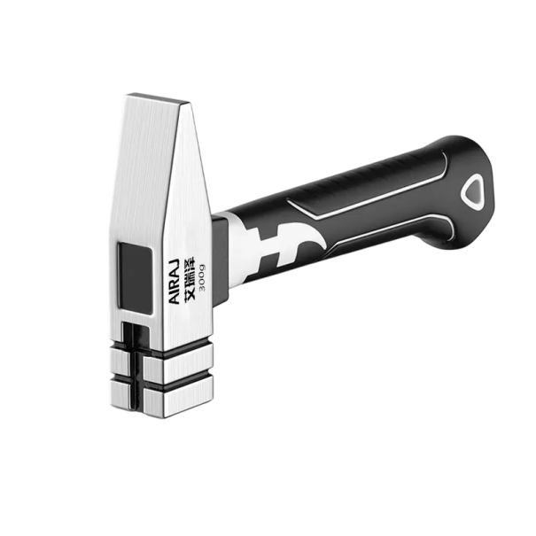 Tømrerhammer 410 g 17,5 x 9,8 cm Magnetisk sømrille i kulstofstål Lille håndhammer til træreparation og -konstruktion 1