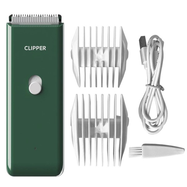 Tondeuse électrique pour chiens Tondeuse puissante pour poils Tondeuse réglable pour un usage domestique et professionnel Entretien du pelage des animaux de compagnie vert