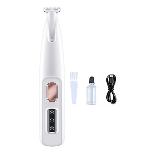 Tondeuse électrique pour les pattes de chiens et de chats Coupe de poils sécurisée Fonctionnement silencieux Tondeuse rechargeable Entretien du pelage Toilettage à domicile 1