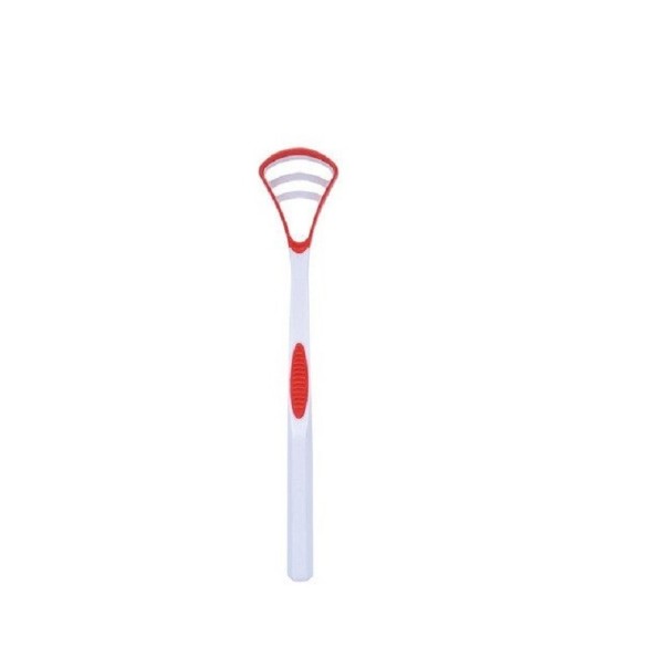 Tool for Effective Tongue Care red