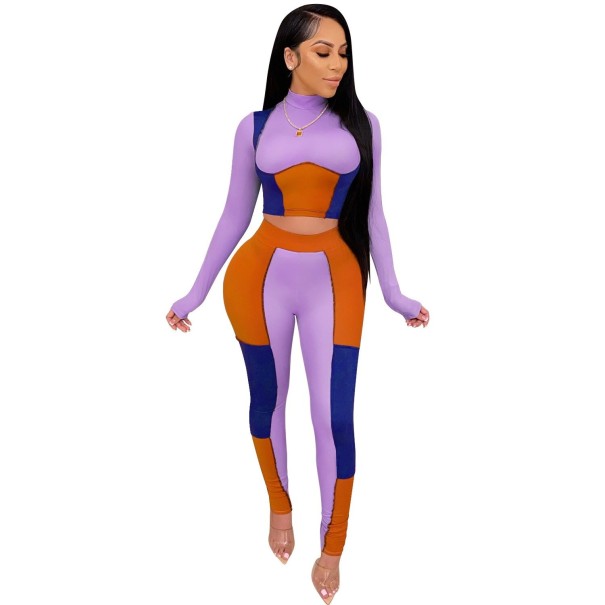 Top court femme et pantalon B1243 S 4