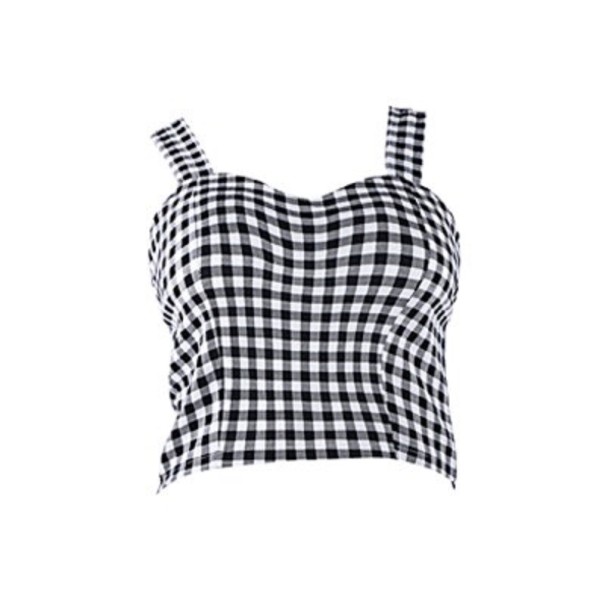 Top crop da donna con motivo 21