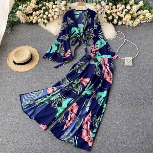 Top crop feminino e calças B1138 4