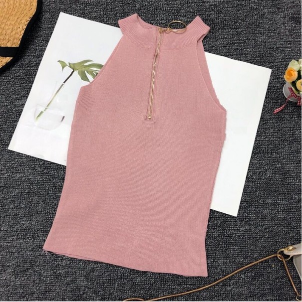 Top da donna con zip B264 4