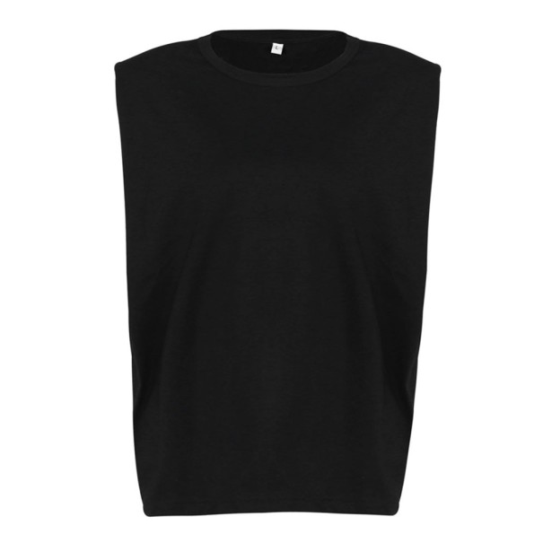 Top Donna Senza Maniche B118 nero L