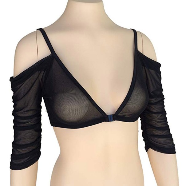 Top feminino transparente B329 S