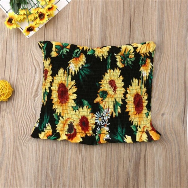 Top sans manches pour femmes avec des tournesols XL