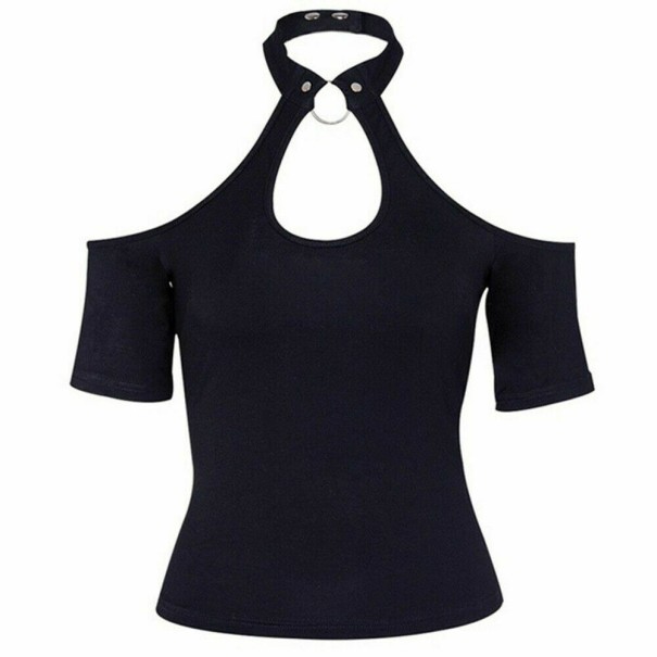 Top sexy de mujer negro L