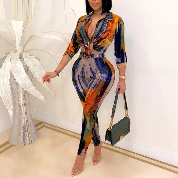 Top și pantaloni scurți pentru femei B1259 L 1