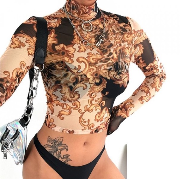 Top translúcido de mujer A1251 S 4