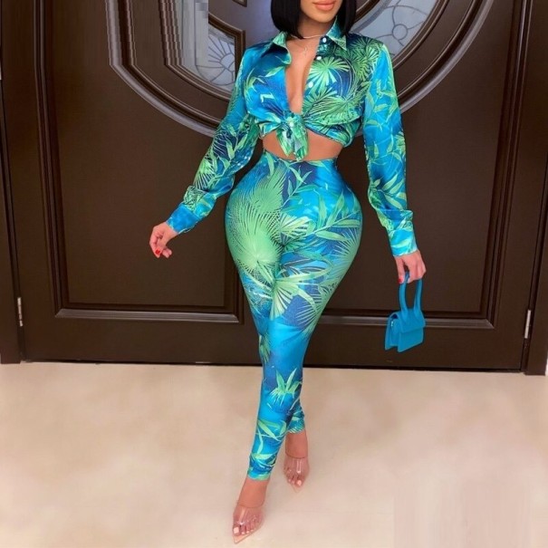 Top y pantalón corto de mujer B1259 XS 2