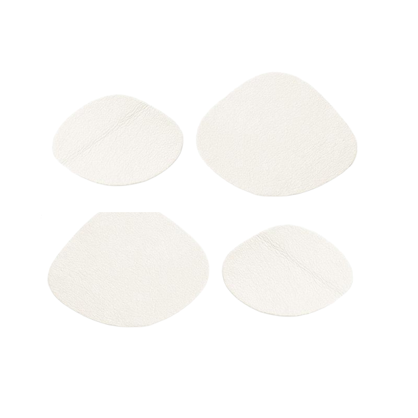 Toppe riparative per scarpe 4 pz crema