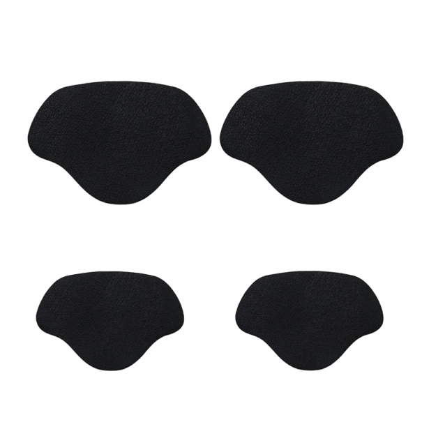 Toppe riparative per scarpe 4 pz Z218 nero