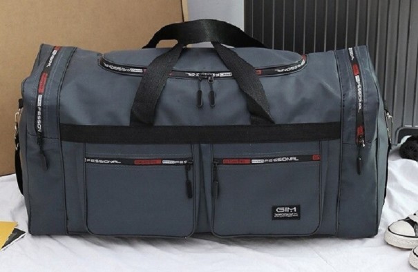 Torba podróżna męska T479 ciemnoszary