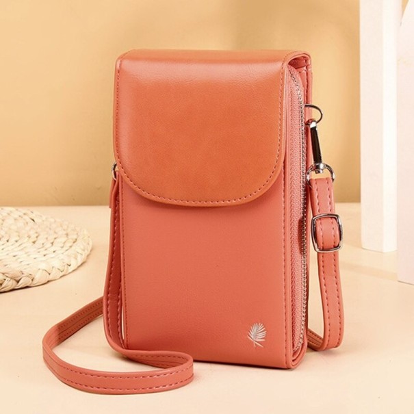 Torebka crossbody damska M1695 pomarańczowy