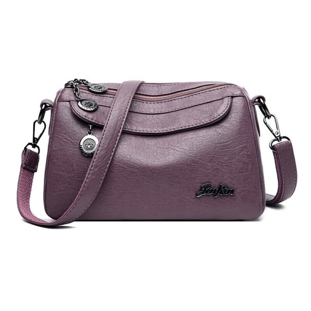 Torebka crossbody damska M1704 jasny fiolet