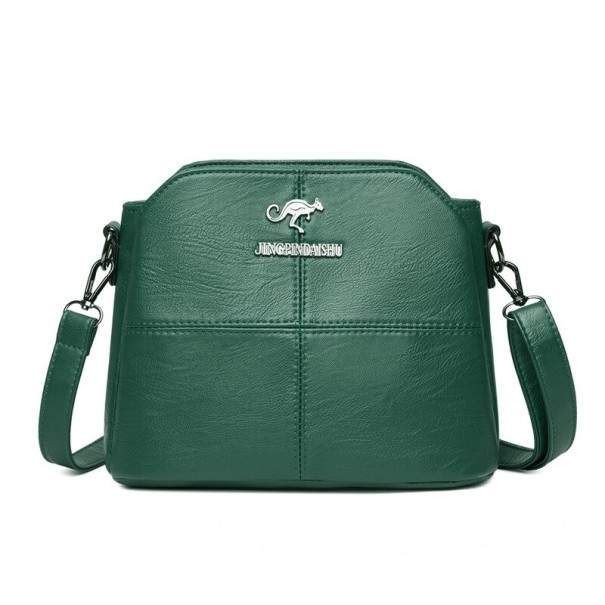 Torebka crossbody damska M885 ciemnozielony