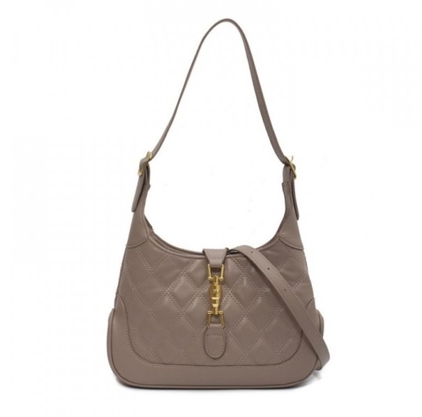 Torebka skórzana damska M1329 khaki
