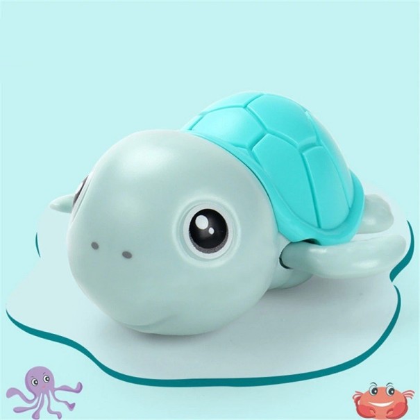 Tortue aquatique bleu