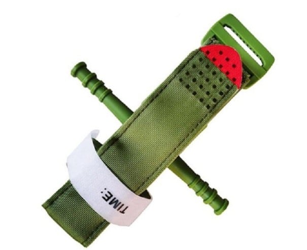 Tourniquet-vernauwing groen