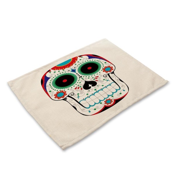 Tovaglietta con teschi C241 7
