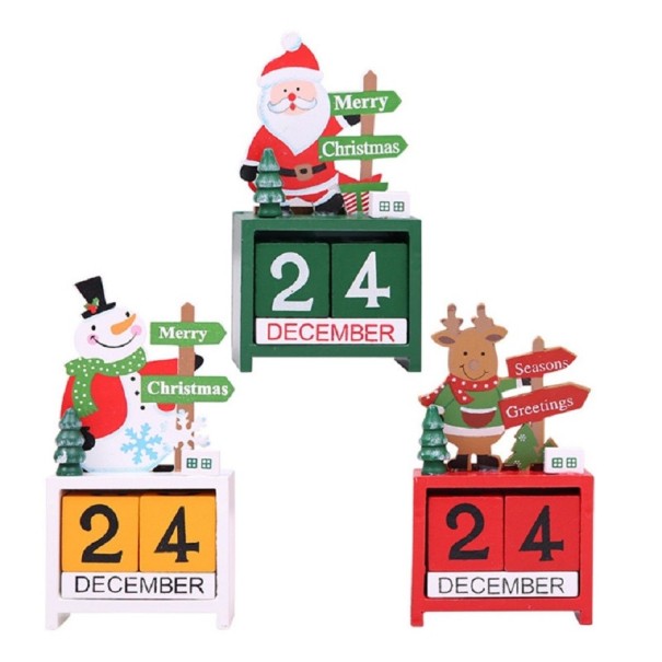 Trä adventskalender