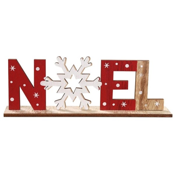 Trä julskylt