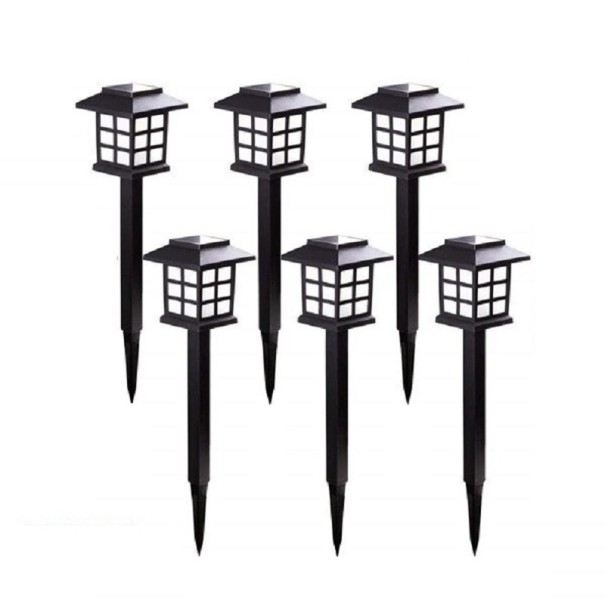 Trädgårdssollampa 6 st