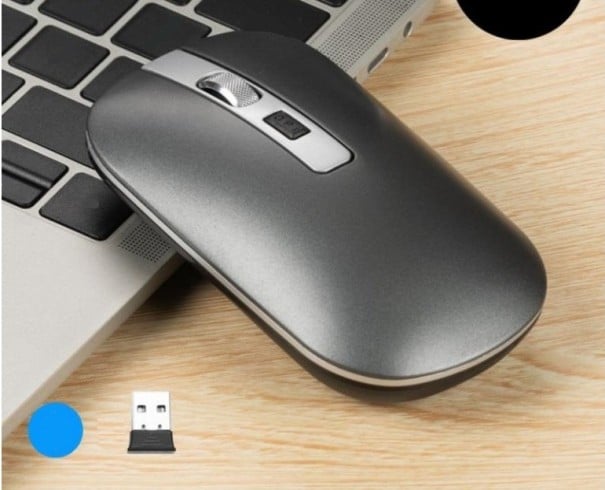 Trådlös Dual Mode Mouse J3 grå