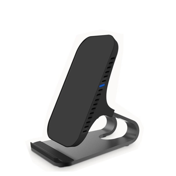 Trådløs oplader med stativ Qi 10W K819 sort 1