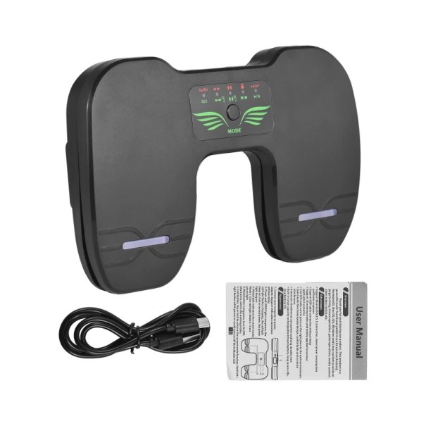 Trådløs pedal 17 x 11 x 2,6 cm BT 5.1 Stille pedal med LED lys 10 tilstande Multimedia kontrol og skift af sider Indbygget genopladeligt batteri 1
