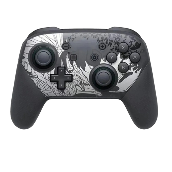 Trådlös spelkontroll med inbyggt 6-axligt gyroskop Gamepad med bluetooth för PC, Switch och andra spelkonsoler 2