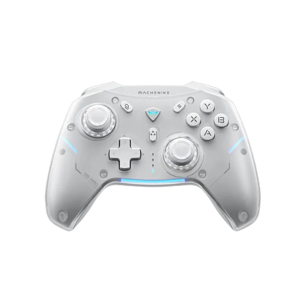 Trådløs spilcontroller Trådløs gamepad med Bluetooth til Switch, PC, Android, IOS, 600 mAh, 15,5 x 10,6 x 6 cm grå
