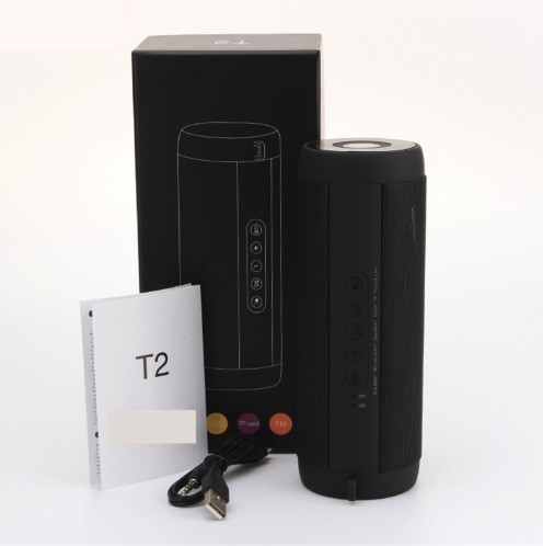 Trådlös vattentät bluetooth-högtalare J2309 svart