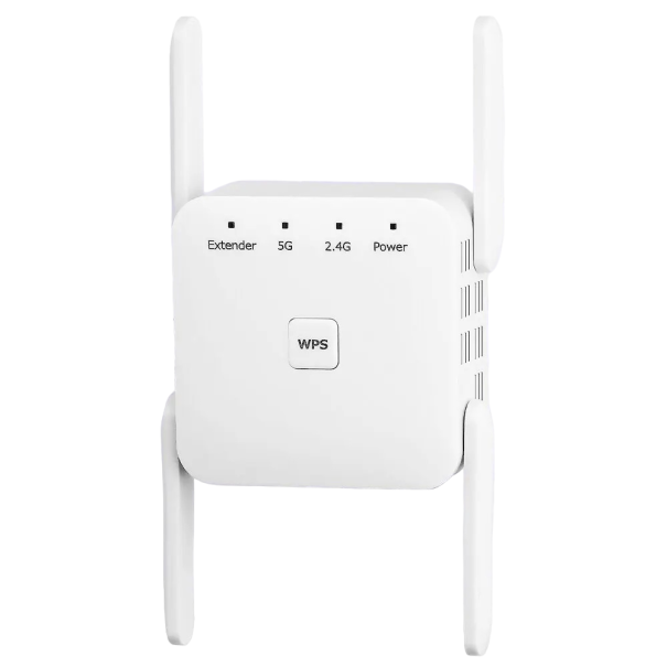 Trådløs WiFi-router 1000 Mbps 2,4 GHz og 5 GHz trådløs signalforstærker Bærbar router Kraftig signalforstærker WiFi-forlænger Universel kompatibilitet Bred dækning 8,2 x 7,2 x 5,5 cm 1