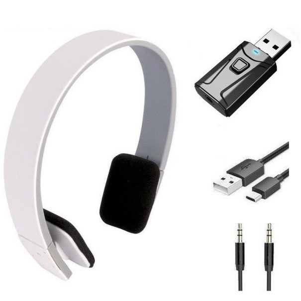 Trådlösa hörlurar med Bluetooth-adapter
