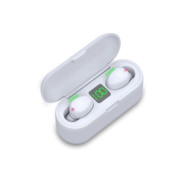Trådløse Bluetooth hovedtelefoner K1628 hvid