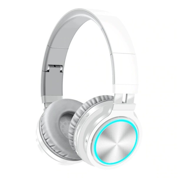 Trådløse Bluetooth hovedtelefoner K1649 hvid