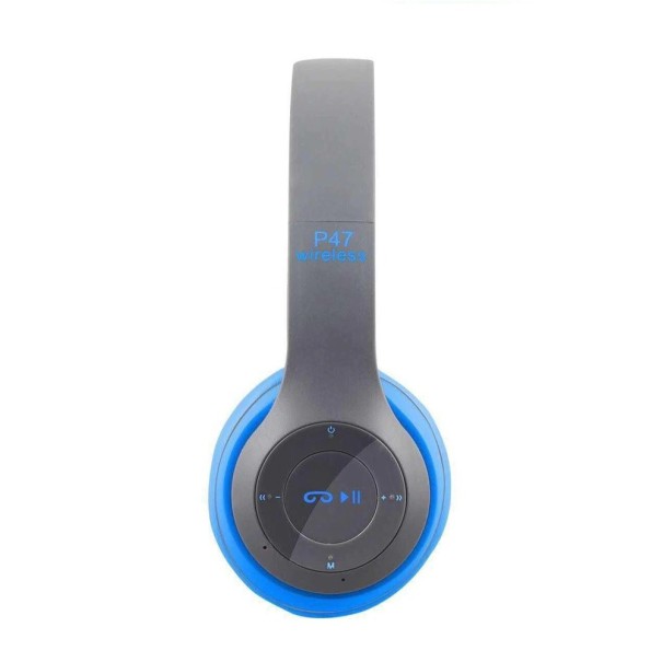 Trådløse Bluetooth hovedtelefoner K1678 blå