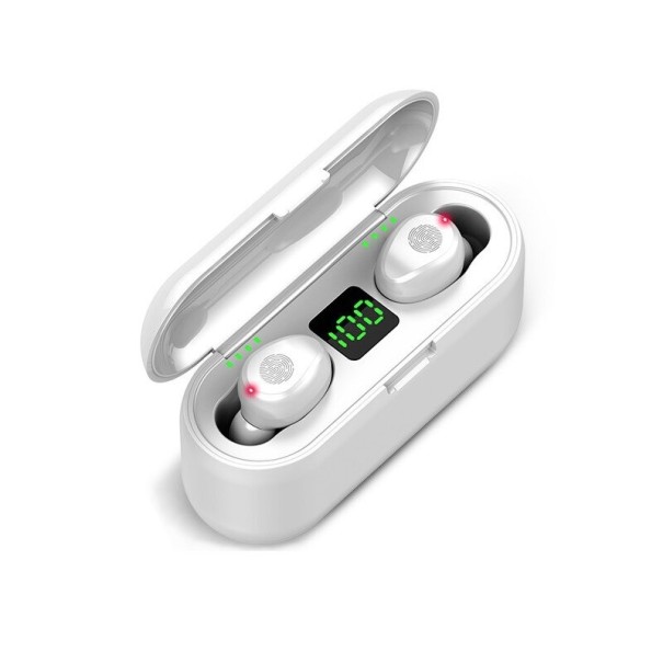 Trådløse Bluetooth hovedtelefoner K1966 hvid