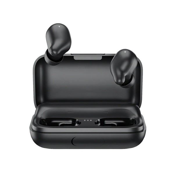 Trådløse in-ear hovedtelefoner med opladningsetui Bluetooth 5.0 Rækkevidde 10 m Batteri 2200 mAh Kontrol af opkald og musik Stemmeassistent Sort 1