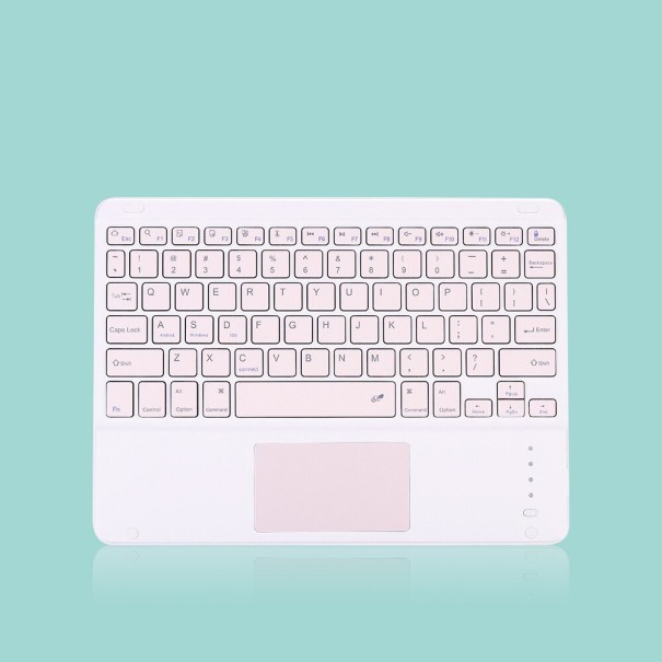 Trådløst minitastatur med touchpad K399 rosa